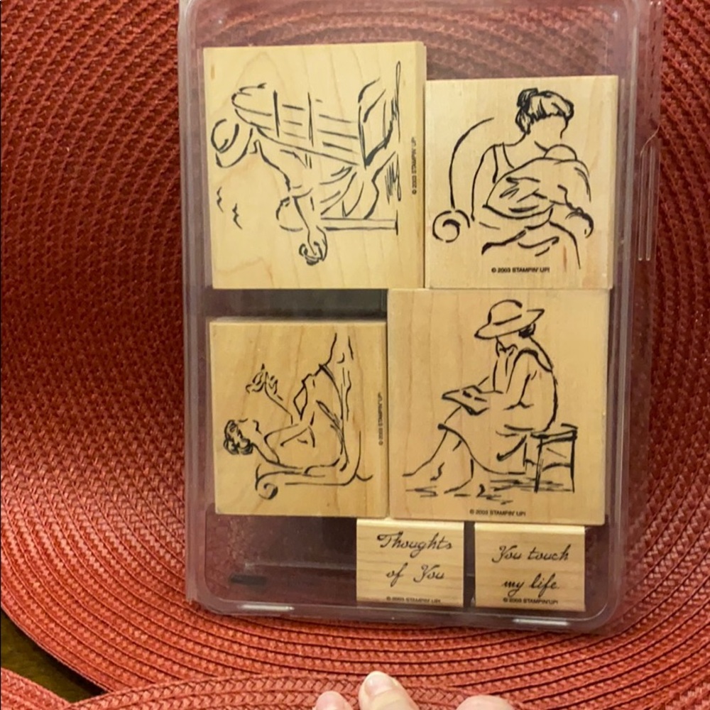 *Gently Used Once* Stampin Up 2003 Stamp Set